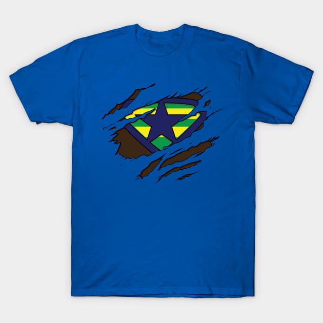 Super Browncoat (torn) T-Shirt by bigdamnbrowncoats